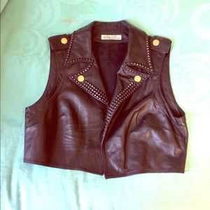 Leather Vest
