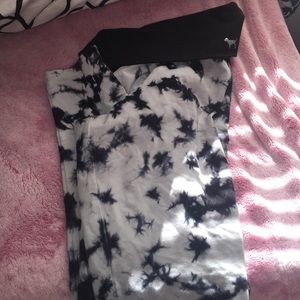 Victoria's Secret tie dye yoga leggings