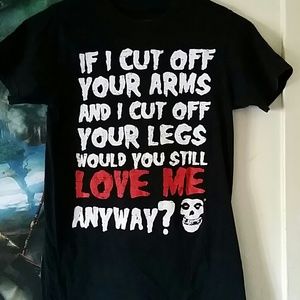 misfits lyrics t shirt
