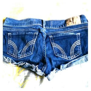 Hollister ripped short shorts