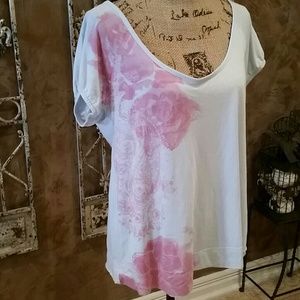 Lovely Lucky Brand tee L