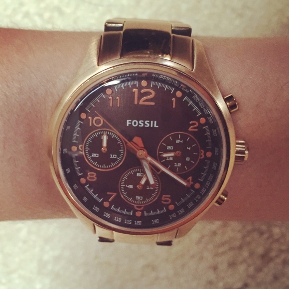 Fossil Rose Gold Watch