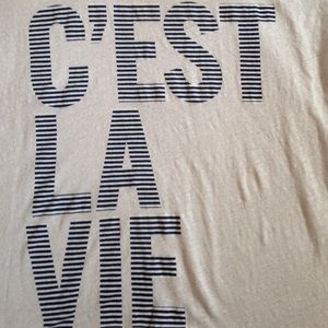 J. Crew oversized t-shirt