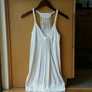 Lush white top/dress