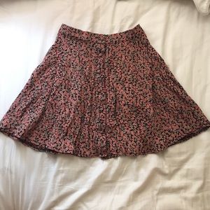 Brandy Melville floral skirt