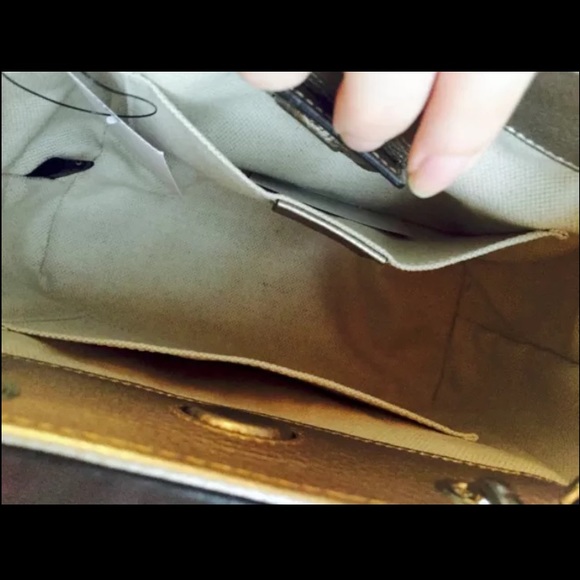 NWT Authentic Gucci Bamboo Gold Leather Mini Bag! - Picture 4 of 4