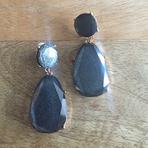 ALDO Graphite grey earrings