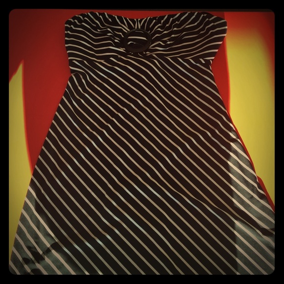 Strapless dress