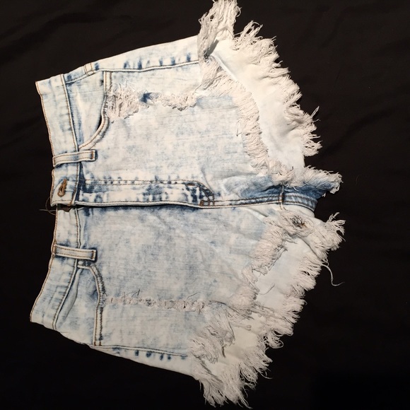 High Waisted Cutoffs - Picture 3 of 3