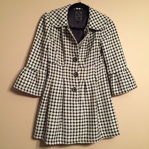 B&W Unlined Dress Coat [Size 3/4, Barely Worn!]