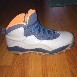 Jordan Grey/blue/orange bobcats