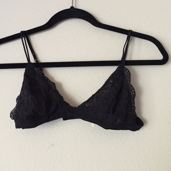Black bralette