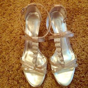 Antonio Melani Silver Heels
