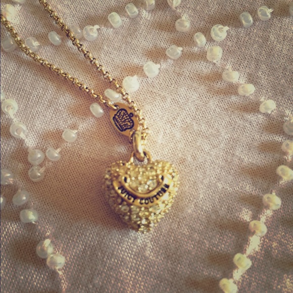 Juicy Couture gold necklace