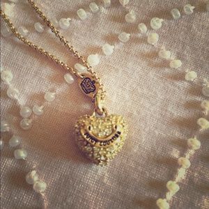 Juicy Couture gold necklace