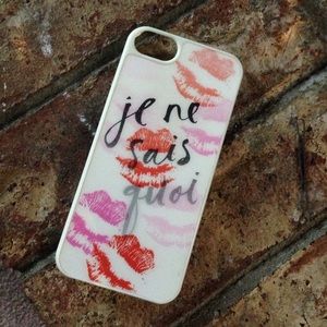 iPhone 5 Kate spade case.
