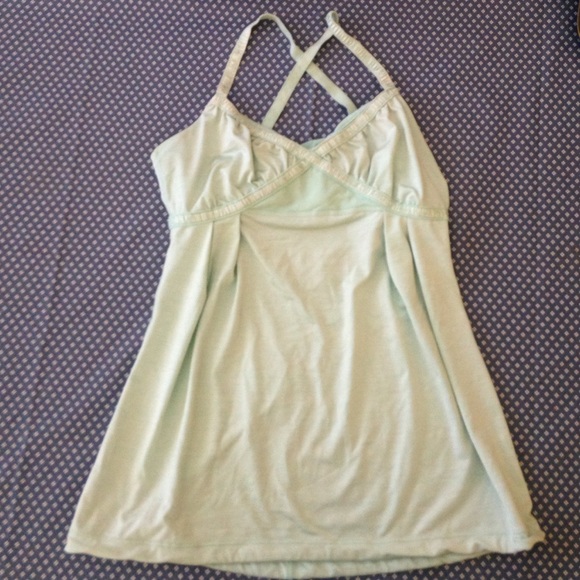 Raced back lulu lemon tank top