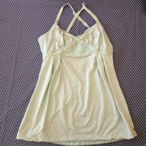 Raced back lulu lemon tank top