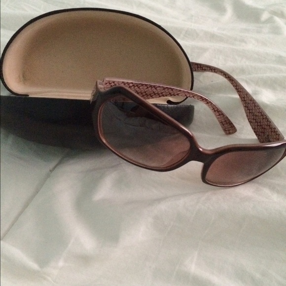 Coach sunglasses. Comes with hard case!