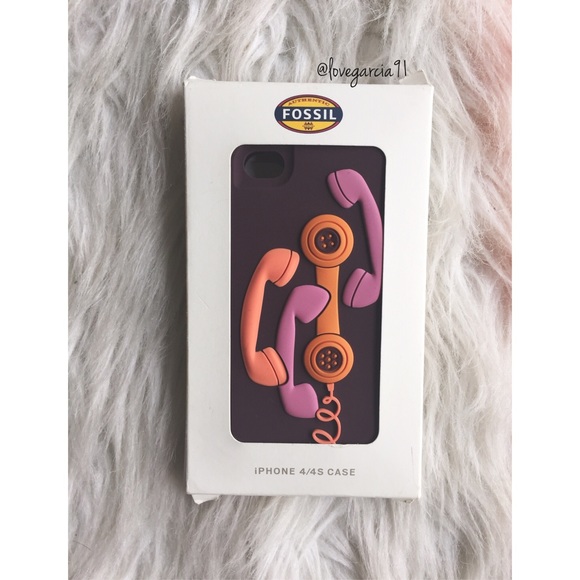 Fossil plum iPhone 4/4s cover