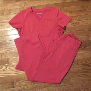 BUNDLE OF 2 SETS OF GREYS ANATOMY SCRUBS