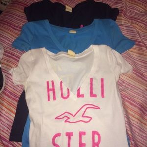 Hollister V-necks