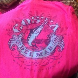 Hot Pink Costa shirt! Size medium! New with tags!