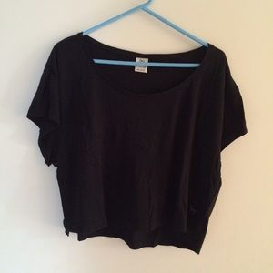 Black Crop Top