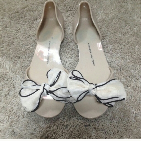 Chinese Laundry Nude Jelly Flats
