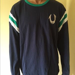 Men's long sleeve printed tee