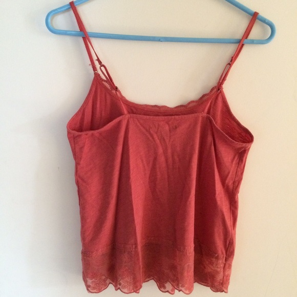 Red Lace Cami - Picture 2 of 2