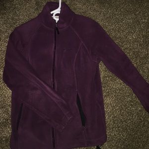 Columbia // deep purple fleece