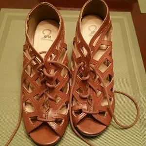 Brown sandals