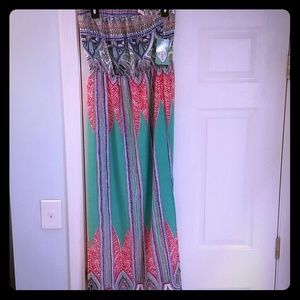 Tube top maxi dress