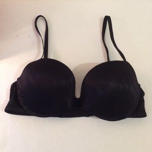 Maidenform black push-up bra 34B NWOT