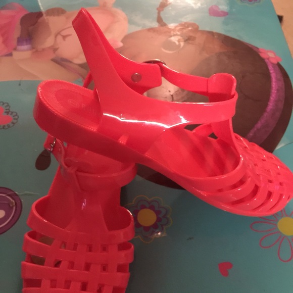 New coral jelly sandals - Picture 2 of 4
