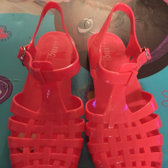 New coral jelly sandals - Picture 4 of 4