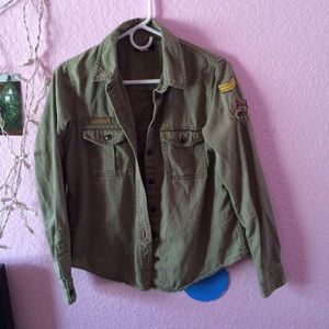 Green Army Jacket