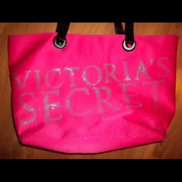 Large Victoria's secret tote bling