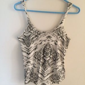 Black and White Graphic Tank
