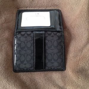 Small coach wallet