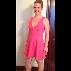 Adorable hot pink dress