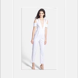 Stylestalker jumpsuit white never worn