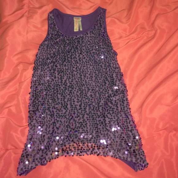 Sparkly Purple Top