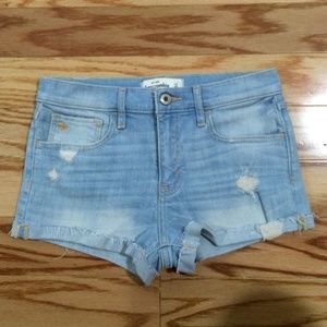 High Waisted shorts - only worn one time!!