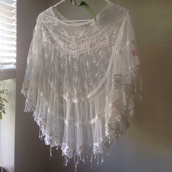 Lace Poncho