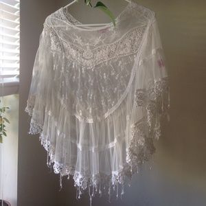 Lace Poncho