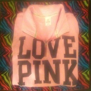 🎀Victoria secret pink half zip🎀