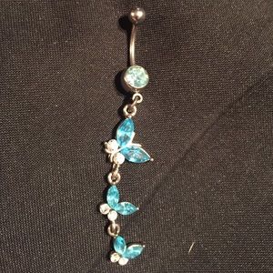 Turquoise butterflies