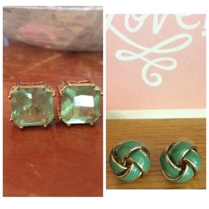 💕SALE💕Green earrings bundle